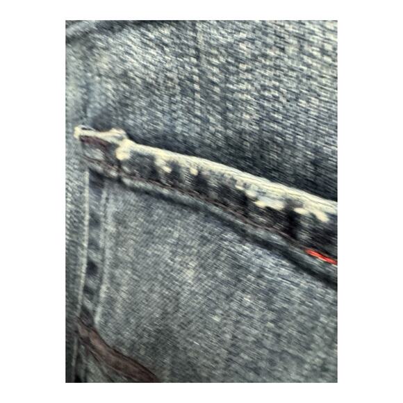 7 For All Mankind Women's 30 High Waist Vintage Bootcut Jeans Dark Wash Casual - Picture 10 of 12